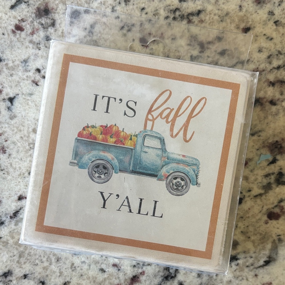 Fall Themed Coasters🧡 NWT